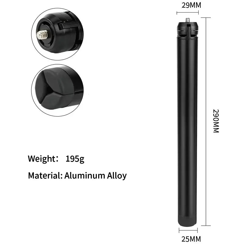 Mini Alumi Tripod, Table Stand, Desktop Compact Tripod