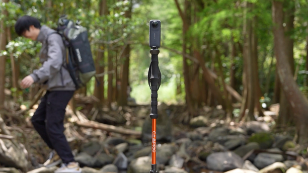 Video laden: Selfie-Trekkingstock