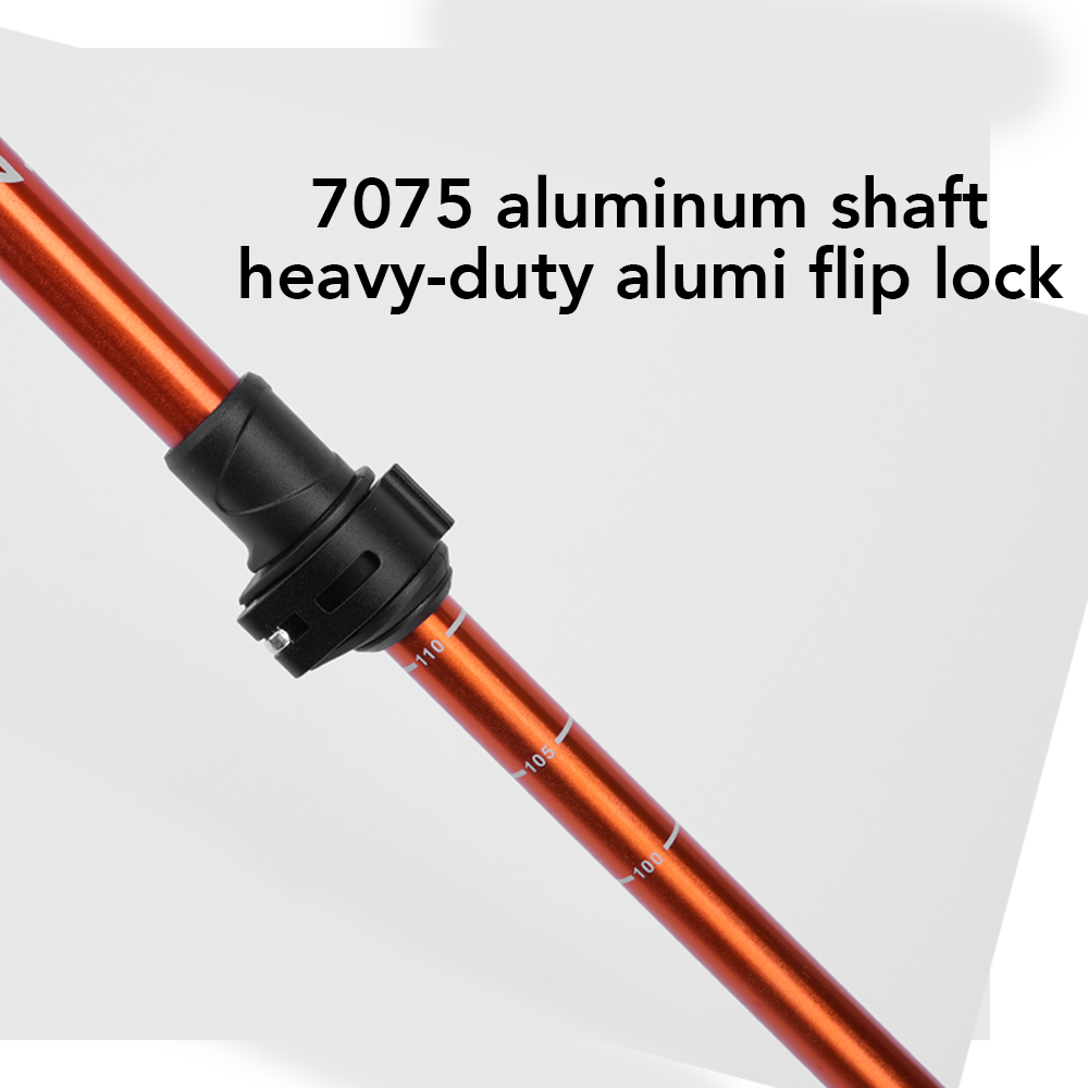 Selfie Trekking Pole – Ultralight 7075 Aluminum Hiking Poles with Built-in 1/4” Mount, Selfie Clamp, Tripod & Camera Kit – Adjustable Flip-Lock Walking Stick for Men & Women
