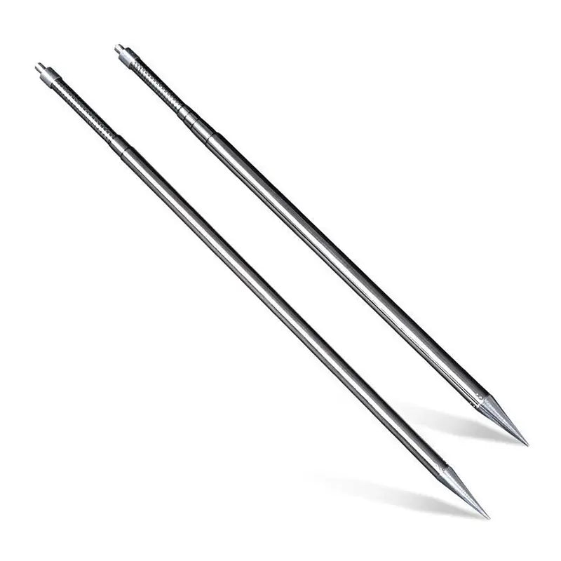 Portable Stainless Steel Telescopic Stand with Gooseneck – 30.5cm Folded, 95.5cm Extended, 1/4" Screw Mount (Set of 4) - camperig