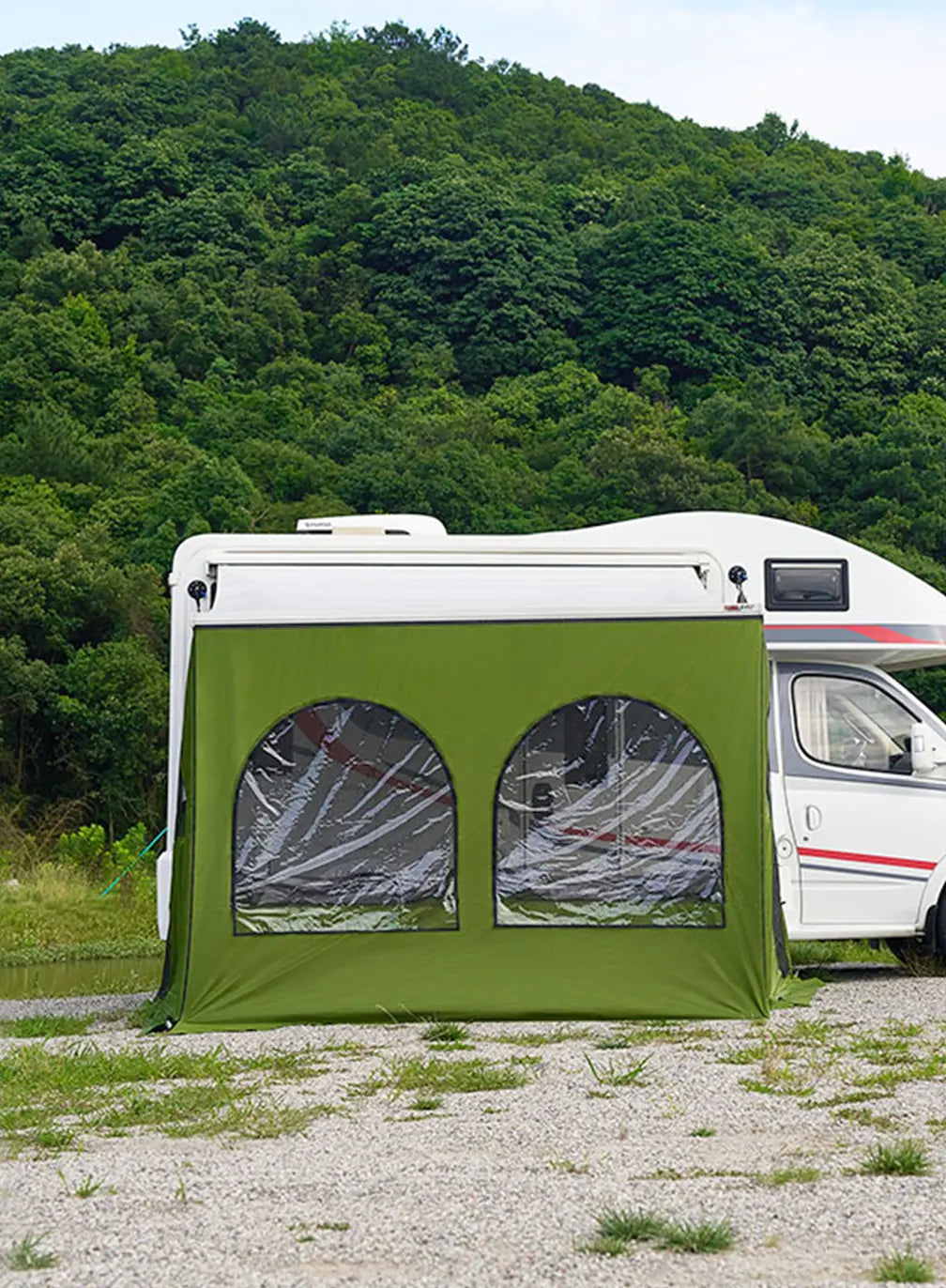 RV awning screen room Motorhomes Privacy Rooms for Thule & Fiamma awning camper van awning room F45S - camperig