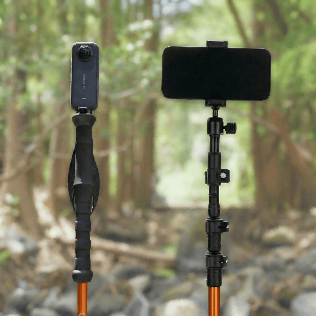 Selfie Trekking Pole - camperig