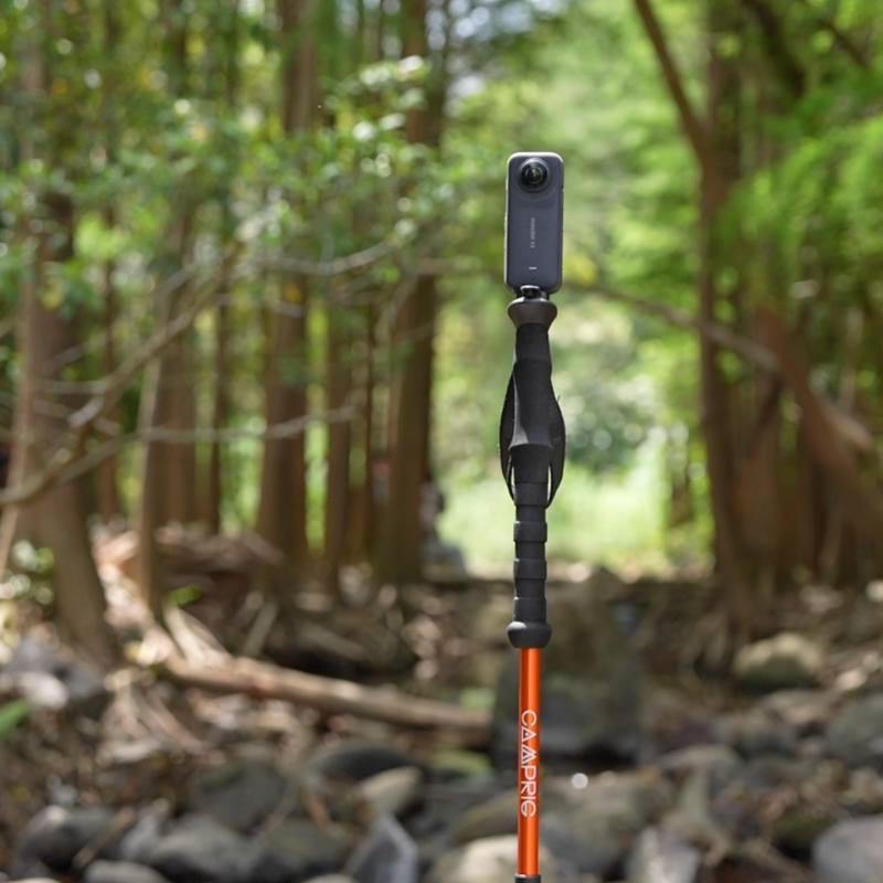 The first Trekking Pole that’s also a Selfie Stick & Monopod & Tripod