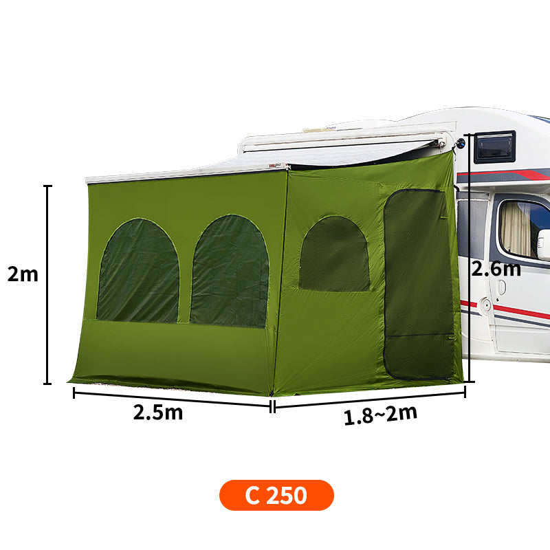 RV awning screen room Motorhomes Privacy Rooms  for Thule & Fiamma awning camper van awning room F45S
