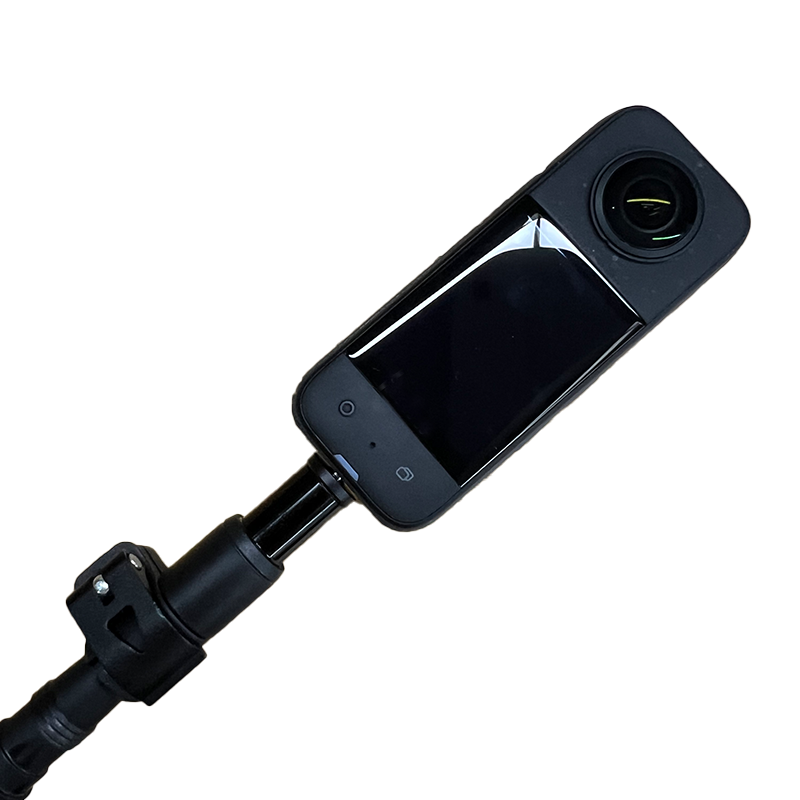 Aluminum Trekking Pole Camera Adapter – Converts Hiking Pole Tip to 1/4" Mount – Compatible with 360 Cameras, GoPro, DJI, Phone Mounts – Lightweight & Durable Locking Insert for Outdoor Filming