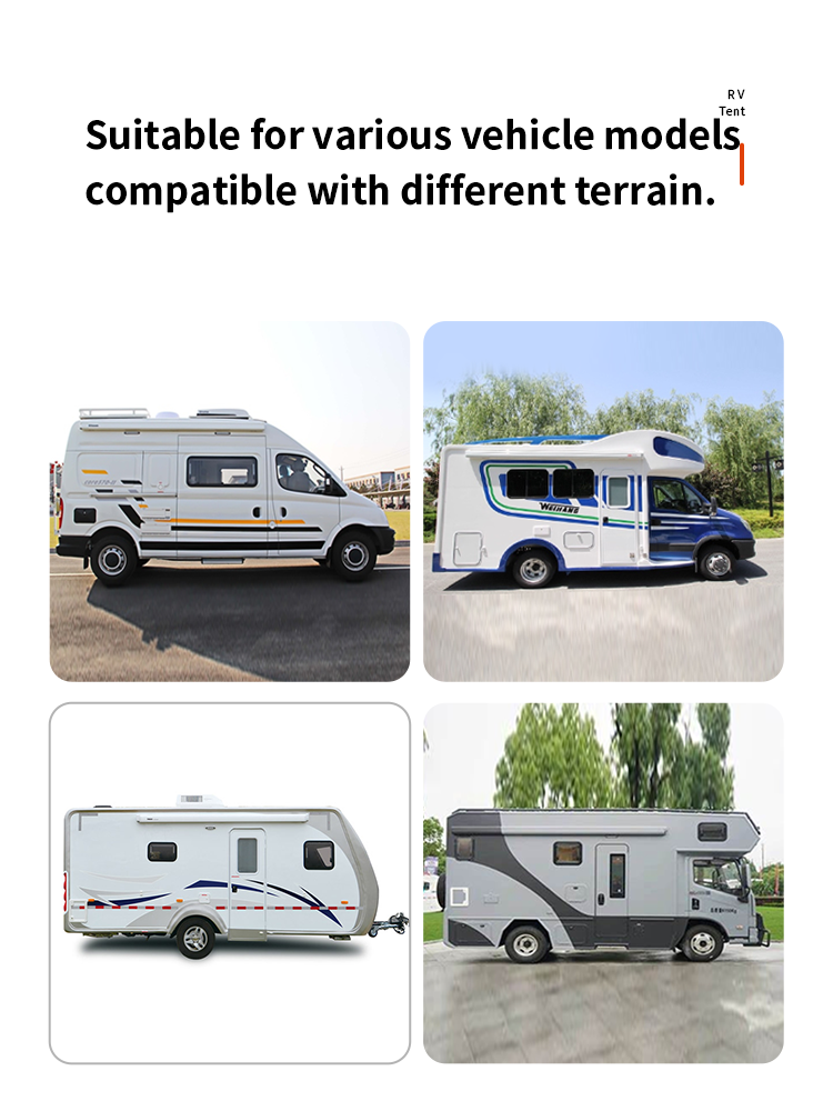 RV awning screen room Motorhomes Privacy Rooms  for Thule & Fiamma awning camper van awning room F45S