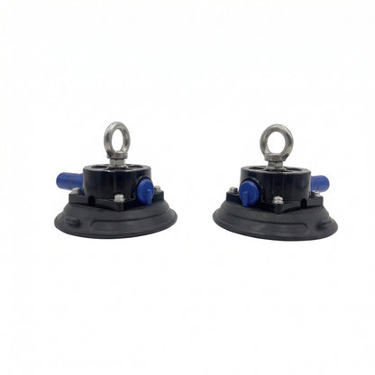 4.5" Suction Cup Anchor Point (Pair) for Tent Hanging - camperig