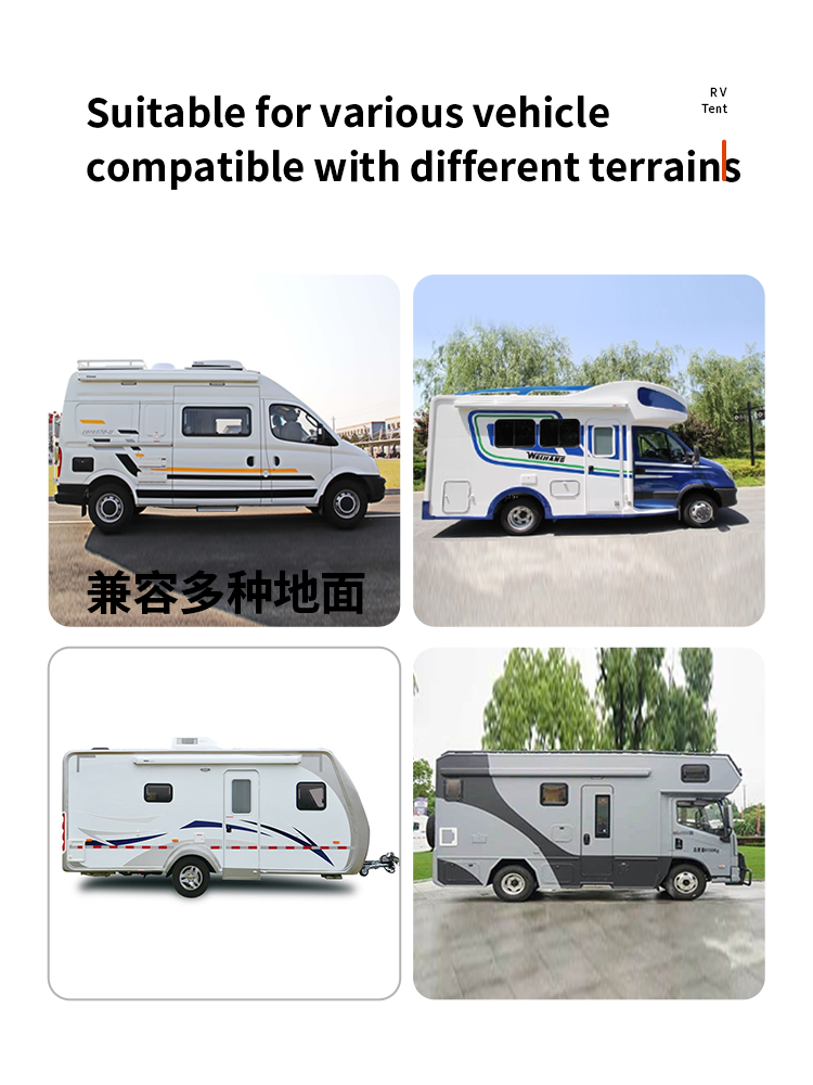 RV Awning Tent Room Privacy room for Camper Van, Screen Room, Privacy Room, suitable for Fiamma, Thule awning