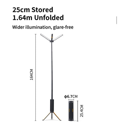 L3 mini: Telescopic Camping Light 15600mAh Rechargeable Lantern, Waterproof Collapsible Outdoor LED Flashlight for Hiking Tent camperig