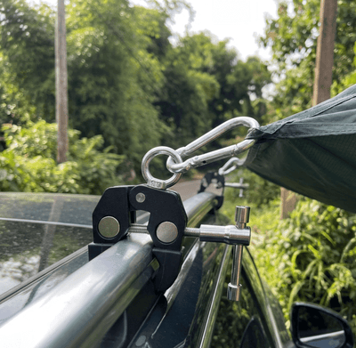 Adjustable Tent Mount Clamp for Roof Rack - camperig