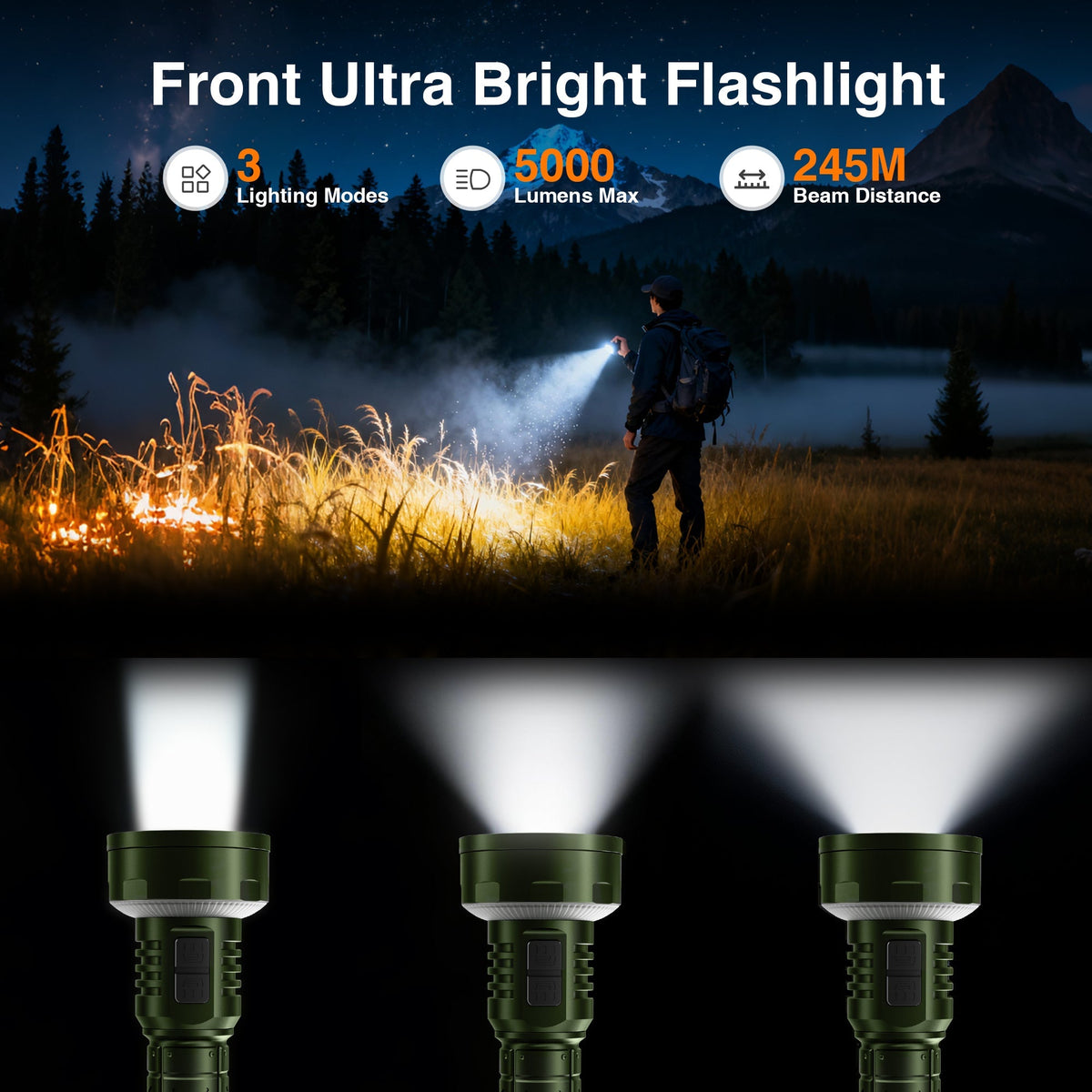 AF3: The Versatile Camping Flashlight Built for All Terrain - camperig