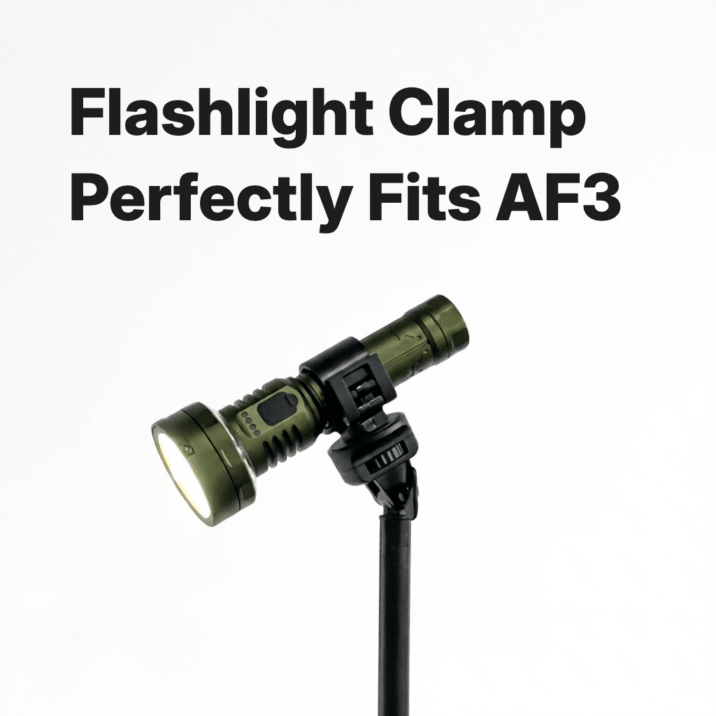 Camping Lamp Stand T3 – Ultralight Foldable Aluminum Lantern Stand for Camping - camperig