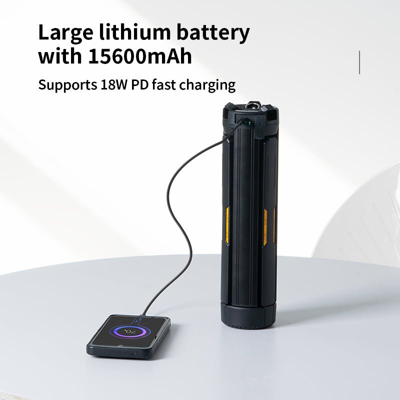 L3 mini: Telescopic Camping Light, 15600mAh Rechargeable Lantern, Waterproof Collapsible Outdoor LED Flashlight for Hiking, Camping or Overlanding - camperig