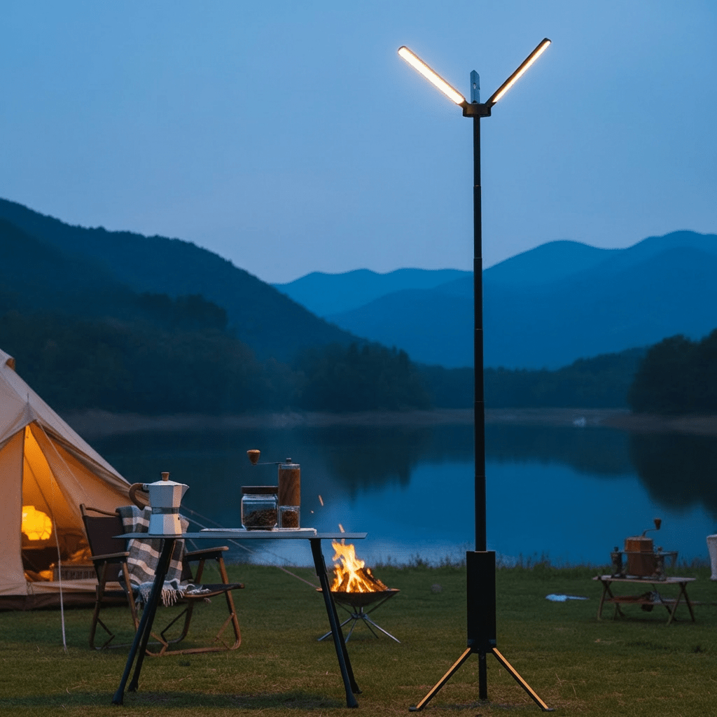 L3 mini: Telescopic Camping Light, 15600mAh Rechargeable Lantern, Waterproof Collapsible Outdoor LED Flashlight for Hiking, Camping or Overlanding - camperig