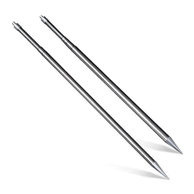 Portable Stainless Steel Telescopic Stand with Gooseneck – 30.5cm Folded, 95.5cm Extended, 1/4" Screw Mount (Set of 4) - camperig