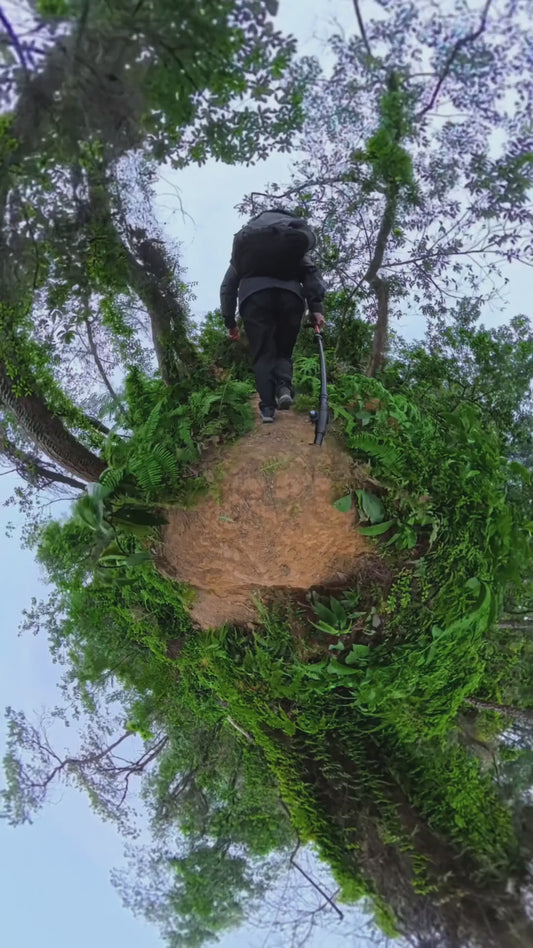 The first Trekking Pole that’s also a Selfie Stick & Monopod & Tripod