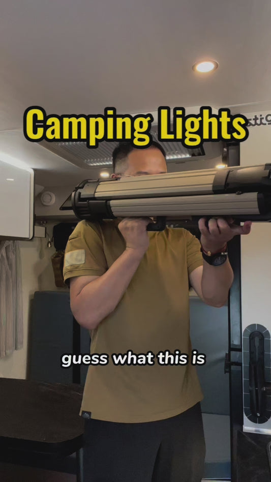 Work Light with Stand 8000 Lumen, 87’’ Rechargeable Dual Power Source Led Work Light with Stand, Telescopic and Collapsible, IP54 Waterproof, Ideal for Working, Hiking, Camping, 4000/7000K Dimmable