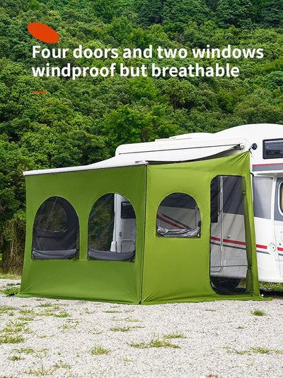 RV awning screen room Motorhomes Privacy Rooms for Thule & Fiamma awning camper van awning room F45S - camperig