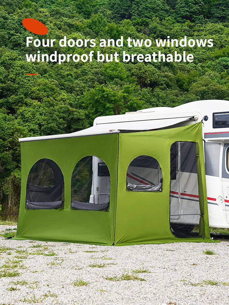 RV awning screen room Motorhomes Privacy Rooms for Thule & Fiamma awning camper van awning room F45S - camperig
