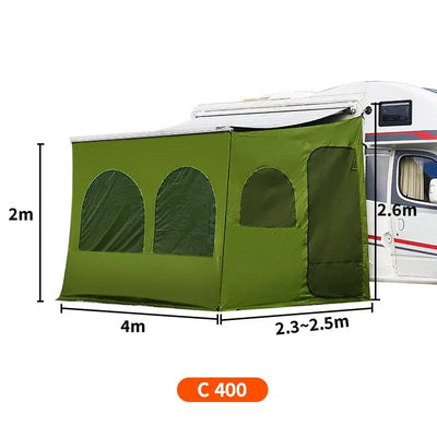 RV awning screen room Motorhomes Privacy Rooms for Thule & Fiamma awning camper van awning room F45S - camperig