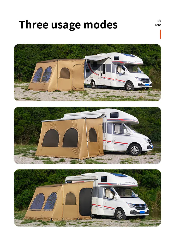 RV Awning Tent Room Privacy room for Camper Van, Screen Room, Privacy Room, suitable for Fiamma, Thule awning - camperig