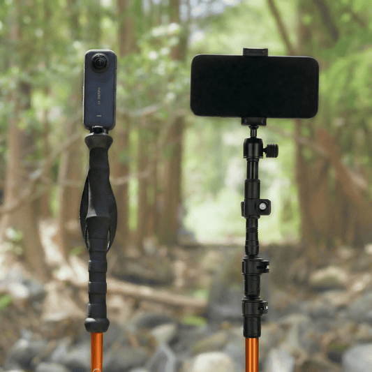The first Trekking Pole that’s also a Selfie Stick & Monopod & Tripod - camperig