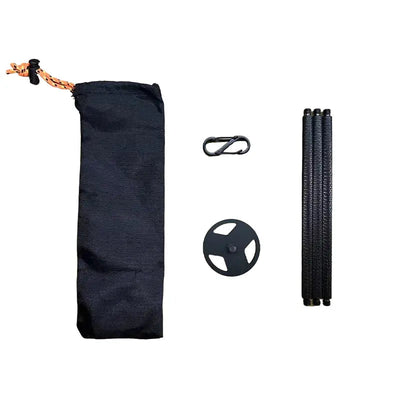 Tripole Connector + 3 Adapter Rods - camperig